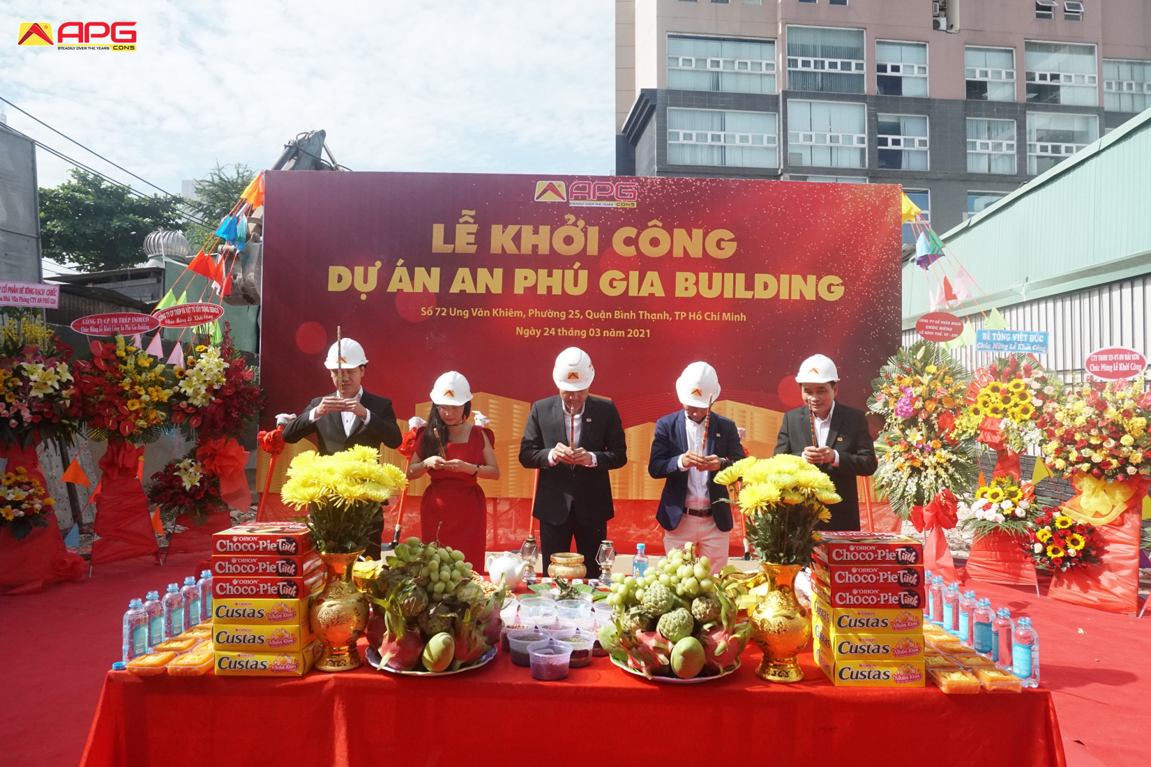 LỄ KHỞI CÔNG DỰ ÁN "AN PHÚ GIA BUILDING"