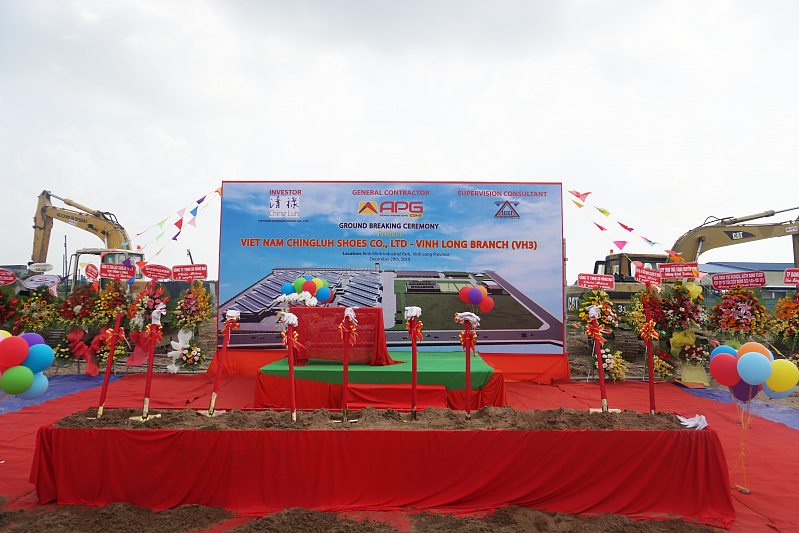 Welcome The Commencement Of The Vietnam Chingluh Shoes Co Ltd Vinh Long Branch Project Vh3 An Phu Gia Cons